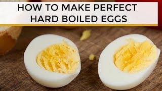 HowTo Make Perfect Hard Boiled Eggs [upl. by Gudrin185]