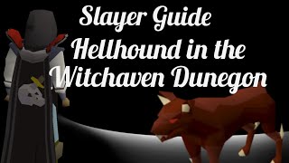 OSRS Mobile Slayer Task  Hellhounds in the witchaven dungeon [upl. by Suzy]