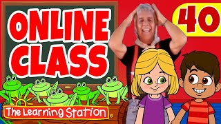 Online Class 40 for Kids ♫ Icky Sticky Bubble Gum ♫ Brain Breaks ♫ by The Learning Station [upl. by Tacklind856]