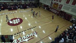 Champaign Central High School vs Tolono Unity Mens Varsity Basketball [upl. by Eugor]