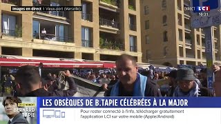 LES OBSÈQUES DE BERNARD TAPIE [upl. by Lyrehs]