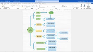 Como hacer un cuadro sinóptico en WORD 2021 [upl. by Ambrose]