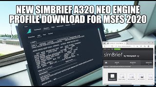 New Simbrief A320 Neo Aircraft Profile for MSFS 2020  Download Now [upl. by Stearn]