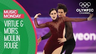 Tessa Virtue and Scott Moirs Moulin Rouge at PyeongChang 2018  Music Mondays [upl. by Norehc883]