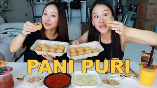 PANI PURI MUKBANG [upl. by Hudgens]