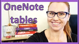 OneNote Program Tables [upl. by Malvin]