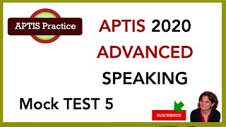 APTIS ADVANCED 2020 SPEAKING  Practice Test 5  Get ready for APTIS with these Tests [upl. by Demahum]