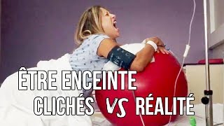 Être enceinte  CLICHÉS vs RÉALITÉ [upl. by Ophelie863]