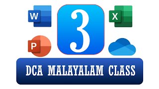 DCA Malayalam class 3 Basic Course [upl. by Stoughton]