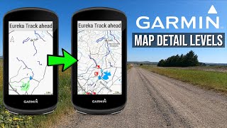 Garmin EDGE Cycling GPS Map Detail Level Options Explained [upl. by Gregrory514]