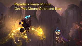 Pandaria Remix Easy Mount Rep and Rares [upl. by Flora]