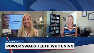 Power Swabs Teeth Whitening [upl. by Milak375]