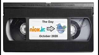 The Day Nick Jr Became Noggin October 2020 Fanmade 2020 Noggin Tape [upl. by Haraj]