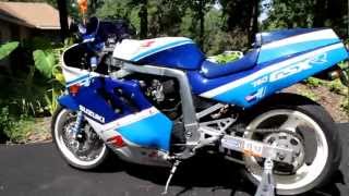 1989 SUZUKI GSXR 750 SLINGSHOT [upl. by Fairleigh822]