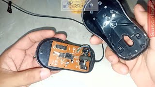 ⛔ Como reparar mouse o Raton de PC facil [upl. by Anaz]