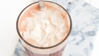 Recept Kokos Chocolademelk [upl. by Nathalia]