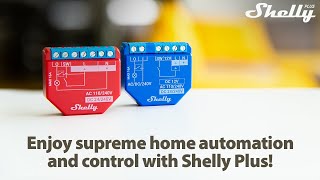 SHELLY PLUS SERIES  Next generation home automation from Shelly [upl. by Anniala]