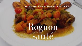 Recette  Rognons de porc [upl. by Aikram]