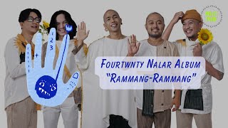 Fourtwnty  RammangRammang  Lirik  Nalar Album [upl. by Ynaffad]