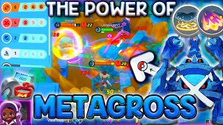 HYPE METAGROSS ENDGAMES YOU NEED TO SEE  😲 Pokemon unite metagross ranked gameplay [upl. by Reffotsirhc]