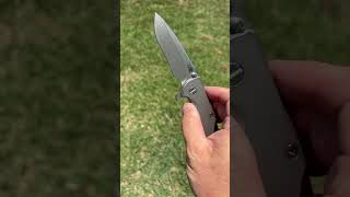 Hinderer XM18 35 with recurve blade [upl. by Randell]