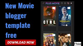 New Movie blogger template free downloadBTPoint [upl. by Arraes]