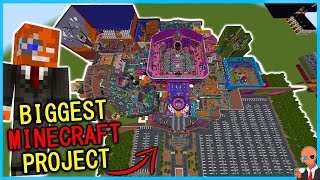 I built all of FNAF Security Breach in Minecraft and made it functional World Download [upl. by Demeter592]