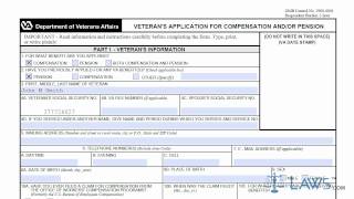 Learn How to Fill the VA Form 21 526 Veterans Application for Compensation andor Pension [upl. by Neile584]