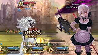 FGO NA Adventures through Avalon ft Maid Alter  Lostbelt 6 Section 156 Woodwose battle [upl. by Lewellen676]