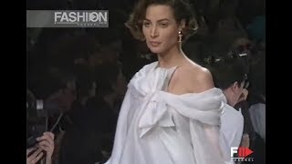 CHRISTIAN DIOR Fall 19911992 Paris  Fashion Channel [upl. by Nylemaj]