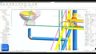 Microdesk Pipe 3D Autodesk REVIT MEP [upl. by Haywood620]