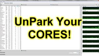 How To Unpark Cores For Maximum Performance [upl. by Darline]