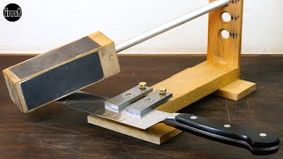 I made this knife sharpening jig [upl. by Tamanaha]