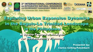 Exploring Urban Expansion Dynamics in the BaguioLa Trinidad Landscape in the Phils [upl. by Oster]