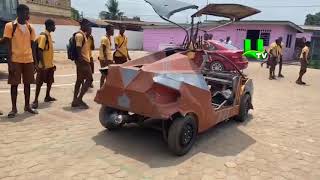 Meet Odartey the 18yearold boy who made his own car [upl. by Towney970]