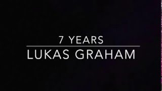 Lukas Graham 7 Years Lyric Video Sped Up [upl. by Allred]