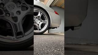 1999 Porsche 911 996 34 Carrera 2 LSD reversing into garage [upl. by Anitnoc]