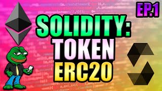 SOLIDITY TOKEN ERC20  PROGRAMMARE PER BLOCKCHAIN [upl. by Etnovahs]