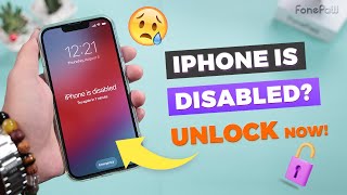 iPhone is Disabled How to Unlock iPhoneiPad [upl. by Kcerred]