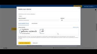 Como Assinar um Documento Através da DOCUSIGN Tutorial [upl. by Schindler]