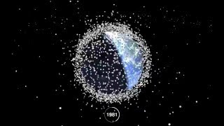 Space Debris 1957  2015 [upl. by Nairam371]