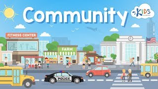 What is a Community  Community for Kindergarten  Social Studies for Kindergarten  Kids Academy [upl. by Ydderf645]