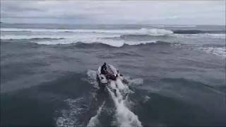 Inflatable catamaran boat test  Takacat ultimate portable boats [upl. by Baggs951]