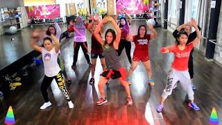 Anjing Kacili By Tian Storm Zumba Dance At BFS Studio Sangatta  Borneo [upl. by Nirda]