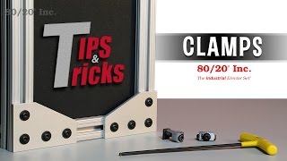 8020 Tips amp Tricks  Clamps [upl. by Ailedo]