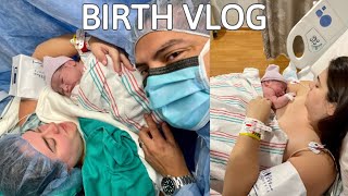 BIRTH VLOG  CSECTION DELIVERY AT 39 WEEKS [upl. by Brittni245]