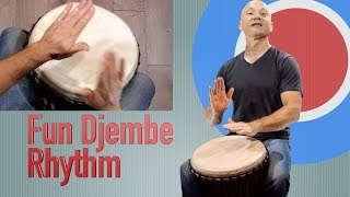 Fun Djembe Rhythm [upl. by Valeda]