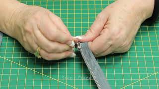 How To Replace a Zipper Slider [upl. by Mckee336]