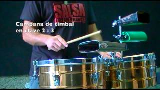 Aprende Timbal Básico Cáscara y Campaneo de paila Joaquin Arteaga [upl. by Zamora211]