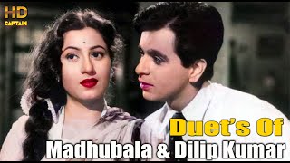 Duets Of Madhuba amp Dilip Kumar Superhit Songs  Superhit Hindi Purane Gaano Ka Collection [upl. by Tiffie]